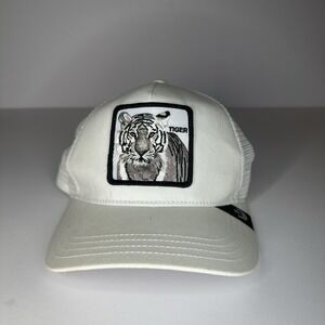 Goorin Bros White Tiger Patch Hat
